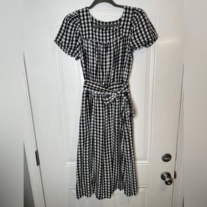 Never worn gingham dress